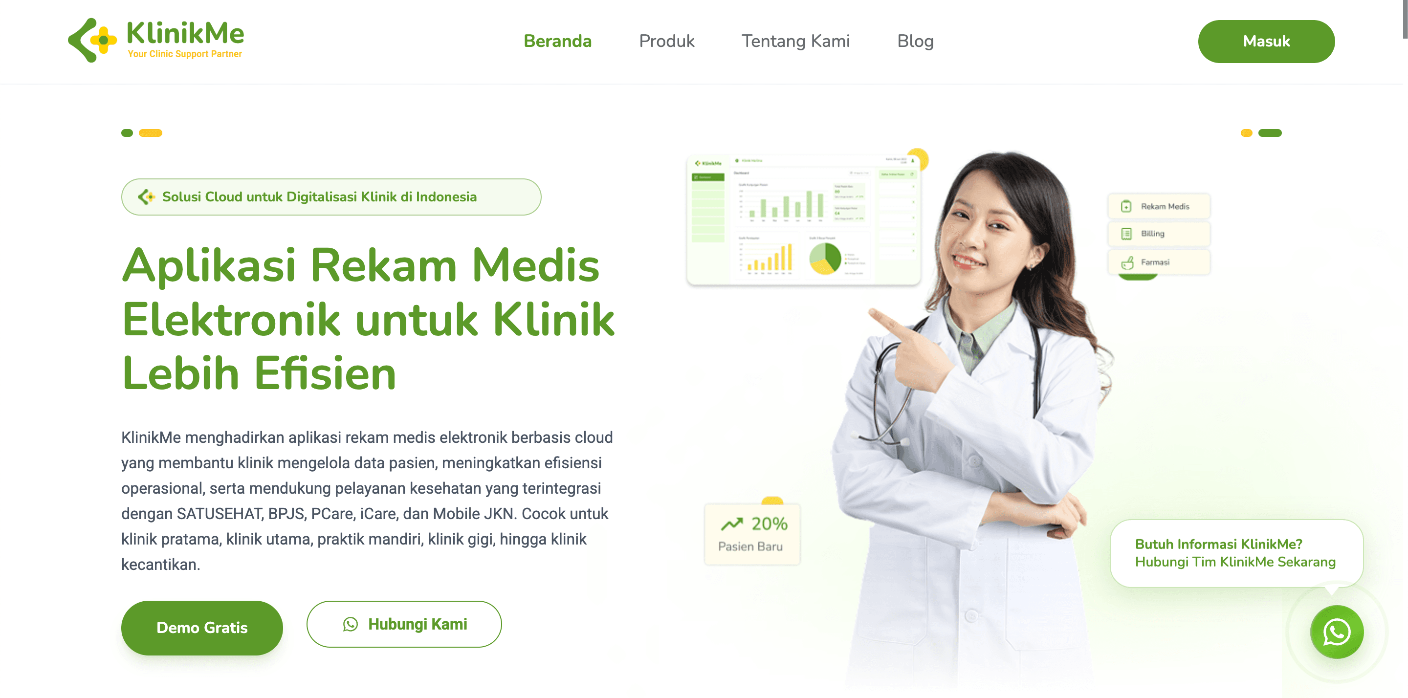 KlinikMe.com Platform & EMR